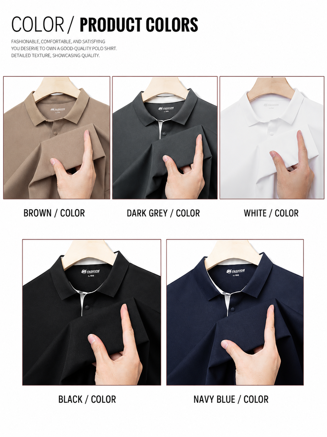 SUOYUE Versatile Lightweight Casual Solid-Color Plus-Size Short-Sleeve T-Shirt 25512WHITE-L
